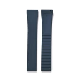 Original Stripess CTS FKM Rubber Watch Strap 20mm For D-elug FKM CTS Watchband Quick Release Silver Butterfly Buckle Cut To Size