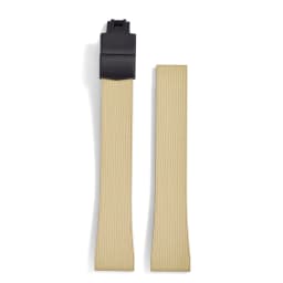 Original Stripess CTS FKM Rubber Watch Strap 20mm For D-elug FKM CTS Watchband Quick Release Silver Butterfly Buckle Cut To Size
