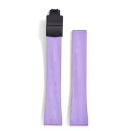Original Stripess CTS FKM Rubber Watch Strap 20mm For D-elug FKM CTS Watchband Quick Release Silver Butterfly Buckle Cut To Size