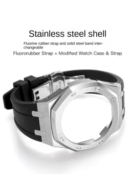 GM-2100 GBM2100 Stainless Steel Case Bezel metal Strap For Casio G-SHOCK GM2100 GBM-2100 Mod Kit Replacement Mod Refit Kit