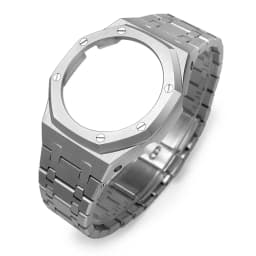 GM-2100 GBM2100 Stainless Steel Case Bezel metal Strap For Casio G-SHOCK GM2100 GBM-2100 Mod Kit Replacement Mod Refit Kit