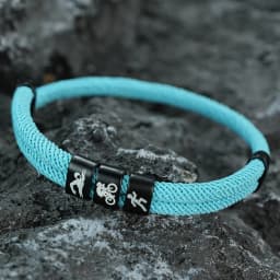 Noter Creative Men Triathlon Sport Cord Bracelet Premium Selected 4mm Rope 6 Color Options Outdoor Cool Riding Wrist Accessories