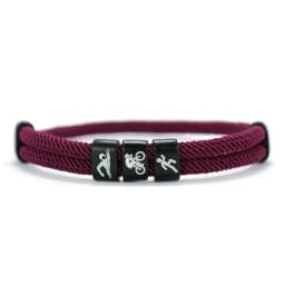 Noter Creative Men Triathlon Sport Cord Bracelet Premium Selected 4mm Rope 6 Color Options Outdoor Cool Riding Wrist Accessories