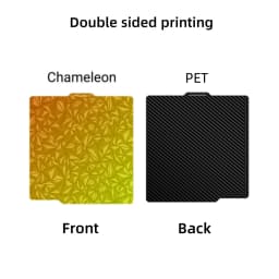 Build Plate 257x257 Spring Steel Sheet Peo H1H Pey Sheet A1 X1C P1S BambuLab PEI Build Plate 3d Printer Bamboo Lab Plate