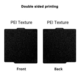 Build Plate 257x257 Spring Steel Sheet Peo H1H Pey Sheet A1 X1C P1S BambuLab PEI Build Plate 3d Printer Bamboo Lab Plate
