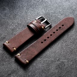 Handmade Genuine Leather Watchband 18mm 19 20mm 21 22mm Stitching Cowhide Watch Strap for Seiko for Omega Quick Release Bracelet