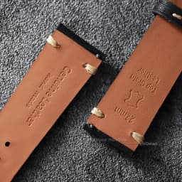 Handmade Genuine Leather Watchband 18mm 19 20mm 21 22mm Stitching Cowhide Watch Strap for Seiko for Omega Quick Release Bracelet