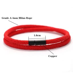 New Minimalist Outdoors Sports Men Bracelet Rope Bilayer 4mm Lucky Red Thread Braclet Bangle Gift For Him Beach Nautical Braslet
