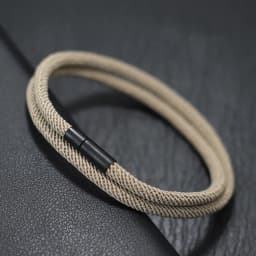 New Minimalist Outdoors Sports Men Bracelet Rope Bilayer 4mm Lucky Red Thread Braclet Bangle Gift For Him Beach Nautical Braslet