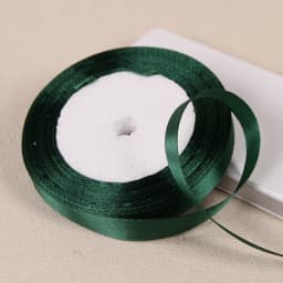 25 Yards/Roll 12mm Silk Satin Ribbon Christmas Wedding Birthday Party Gift Wrapping Decoration DIY Handmade Crafts Material