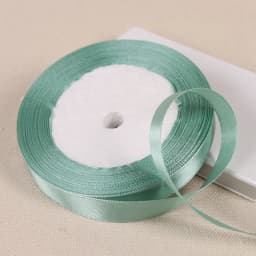 25 Yards/Roll 12mm Silk Satin Ribbon Christmas Wedding Birthday Party Gift Wrapping Decoration DIY Handmade Crafts Material