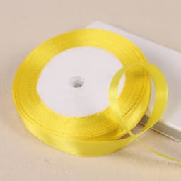 25 Yards/Roll 12mm Silk Satin Ribbon Christmas Wedding Birthday Party Gift Wrapping Decoration DIY Handmade Crafts Material