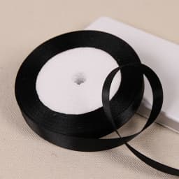 25 Yards/Roll 12mm Silk Satin Ribbon Christmas Wedding Birthday Party Gift Wrapping Decoration DIY Handmade Crafts Material