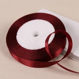 25 Yards/Roll 12mm Silk Satin Ribbon Christmas Wedding Birthday Party Gift Wrapping Decoration DIY Handmade Crafts Material