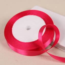 25 Yards/Roll 12mm Silk Satin Ribbon Christmas Wedding Birthday Party Gift Wrapping Decoration DIY Handmade Crafts Material