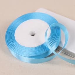 25 Yards/Roll 12mm Silk Satin Ribbon Christmas Wedding Birthday Party Gift Wrapping Decoration DIY Handmade Crafts Material