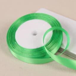 25 Yards/Roll 12mm Silk Satin Ribbon Christmas Wedding Birthday Party Gift Wrapping Decoration DIY Handmade Crafts Material