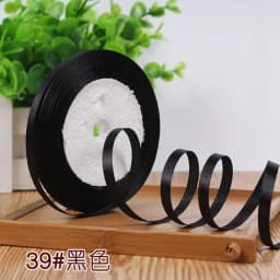 25Yards 6mm Silk Satin Ribbons for Crafts Bow Handmade Gift Wrap Partys Christmas Wedding Decorative Artificial Accessories