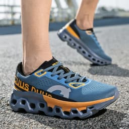 Hot Men's Cushioning Running Shoes Lightweight Athletic Casual Sneakers Male Non-Slip Sports Shoes Outdoor Travel Walking Shoes