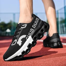 Hot Men's Cushioning Running Shoes Lightweight Athletic Casual Sneakers Male Non-Slip Sports Shoes Outdoor Travel Walking Shoes