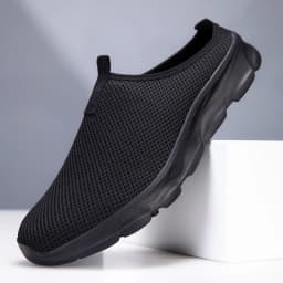 New Men Half Slipper Flats Sole Comfortable Lightweight Men's Shoes Breathable Male Home Slippers Shoes for Man Plus Size 39-47
