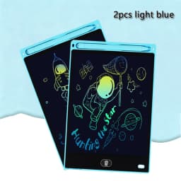 8.5 Inch LCD Drawing Tablet Erasable and Reusable Color Electronic Blackboard Kids Handwriting Board Educational Travel Toys Gif