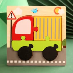 Good Quality 3D Wooden Puzzle Jigsaw for Children Cartoon Animal Puzzles Intelligence Kids Early Educational Cognitive Toys