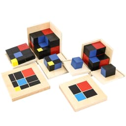 Montessori Math Teaching Aids Binomial Kids Wooden Toys Sensory Play Math Learning Toys For Kids 2 To 4 Years Old Educational