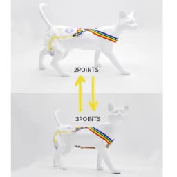 Rainbow Stripe Dog Diaper Suspenders for Pet Clothes Diapers Pants Skirt Belly Bands Small Medium Large Dogs Pet Accessories