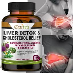 Liver Cleanse Detox & Repair - with Artichoke, Dandelion, Liver & Kidney Health, Liver Cleanse, Detox & Repair