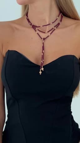 SHIXIN Vintage Seed Beads Chain Long Choker Necklace Women Stackable Adjustable Sweater Chain 2026 Fashion Jewelry Accessories