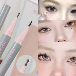 Realistic Natural Freckle Pen Fast Drying Waterproof Lifelike Round Head Freckle Spot Stamp Lasting Non-fading Dot Mole Make Up