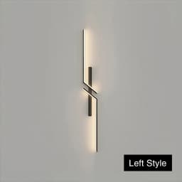 Modern LED Wall Lamp 3000K 4000K 6000K, Minimalist Wall Sconce for Bedroom Bedside Living Room TV Sofa Background Indoor