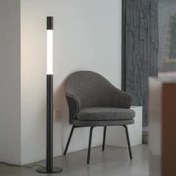 Adjustable Led Floor Lamp Chrome Black For Living Room Bedroom Sofa Side Corner Entryway Exhibition Hall Designer Standing Light