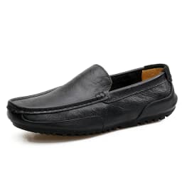 2026 Summer Men Casual Shoes Luxury Brand Genuine Leather Mens Loafers Moccasins Hollow Out Breathable Slip on Driving Shoes