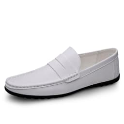 Men's Shoes Hollow Mens Casual Shoes Lightweight Breathable Driving Shoes Soft Sole Shallow Men Flats Plus Size Tenis Masculino