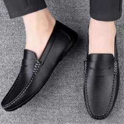 Men's Shoes Hollow Mens Casual Shoes Lightweight Breathable Driving Shoes Soft Sole Shallow Men Flats Plus Size Tenis Masculino