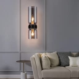 Nordic Luxury Creative Wall Lamp Glass Lampshade Modern Minimalism Corridor Staircase Art Lighting Bedroom Bedside Wall Lamp