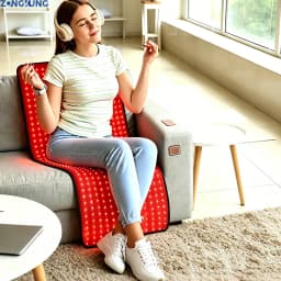 480 Pcs Leds Red and Infrared Light Belt 660nm&850nm for Waist Leg Arm Shoulder Body Fatigue Relief