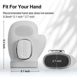 Professional Hand Massager Finger Wrist Palm Relaxation Device with Airbag Compression Kneading for Maximize Your Hand Comfort