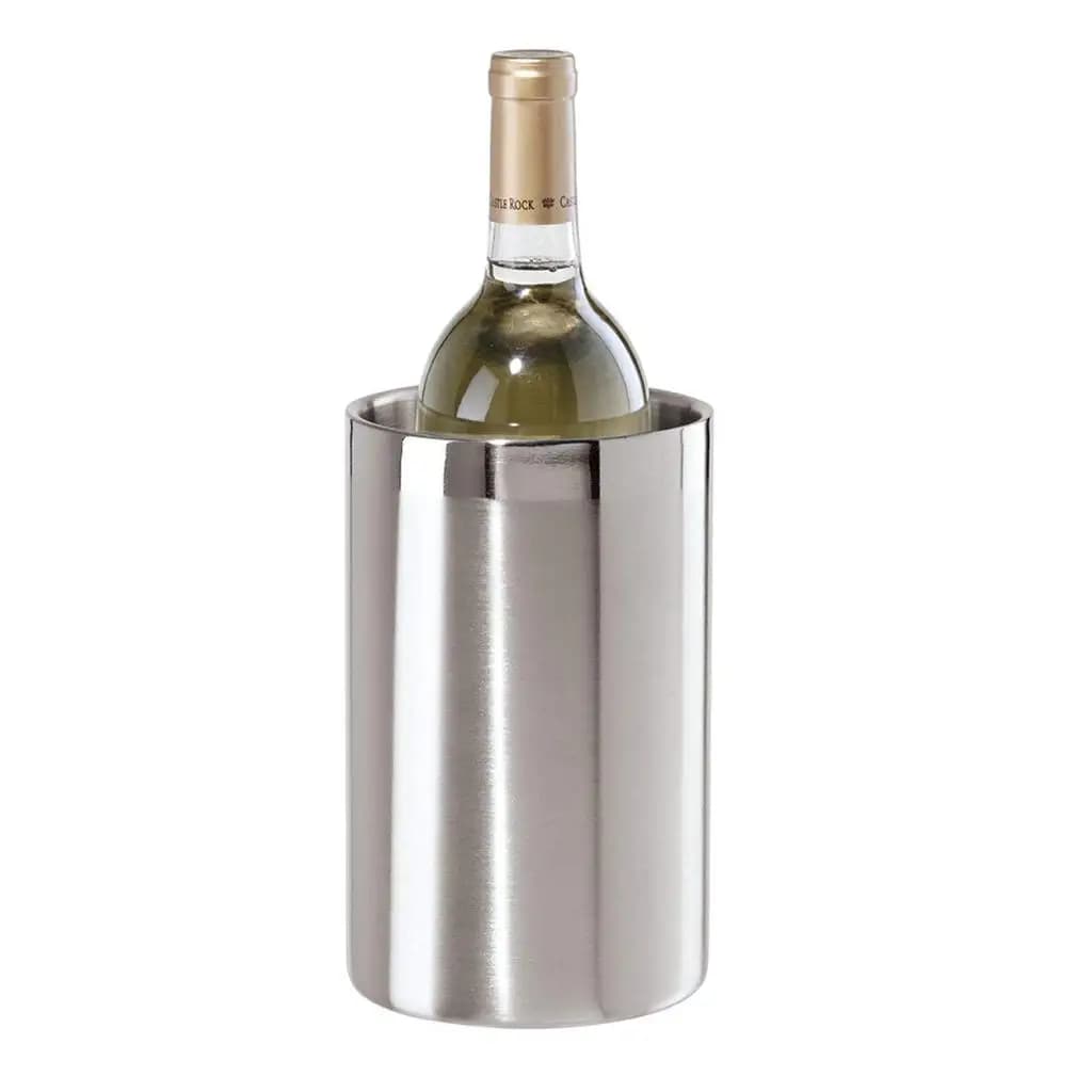 Polished Stainless Ice Wine Cooler 2.5L Champagne Bucket for Commercial Wine Bottle Cooler