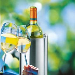 Polished Stainless Ice Wine Cooler 2.5L Champagne Bucket for Commercial Wine Bottle Cooler