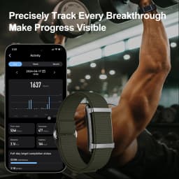 Smart Bracelet Sports Fitness Tracker Health Monitoring Step Count Heart Rate Sleep Tracking 1ATM Waterproof Smart Wristband