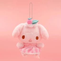 Sanrio Hangyodon Kuromi Melody Pachacoo Cinnamoroll Stuffed Plush Toys Pendant Cute KT Keyring Anime Keychain Christmas Gift