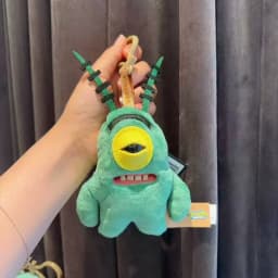 2026 Stock Genuine Fuggler X Spongebob Squarepants Funny Ugly Monster Trandy Plush Keyring Cute Plush Keychain Pendant Gift Toy
