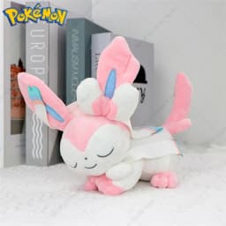 Pokemon Sleeping Gengar Eevee Charizard Sylveon Plush Toys Kawaii Sprigatito Oshawott Fuecoco Pamo Cubone Peluche Dolls Gift Kid