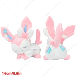 Pokemon Sleeping Gengar Eevee Charizard Sylveon Plush Toys Kawaii Sprigatito Oshawott Fuecoco Pamo Cubone Peluche Dolls Gift Kid