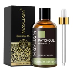 MAYJAM 1PCS Patchouli Plant Natural Essential Oils for Humidifier Diffusers Burner Making Candle