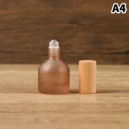 1pcs 10ml Glass Roller Bottle Perfume Roll On Bottle Mini Essential Oil Containers Sample Empty Bottle Travel Refill Vials