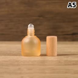 1pcs 10ml Glass Roller Bottle Perfume Roll On Bottle Mini Essential Oil Containers Sample Empty Bottle Travel Refill Vials